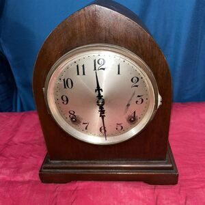 Antique  (Functioning)  Seth Thomas Sonora Chime Mantle Clock With # 89 Movement
